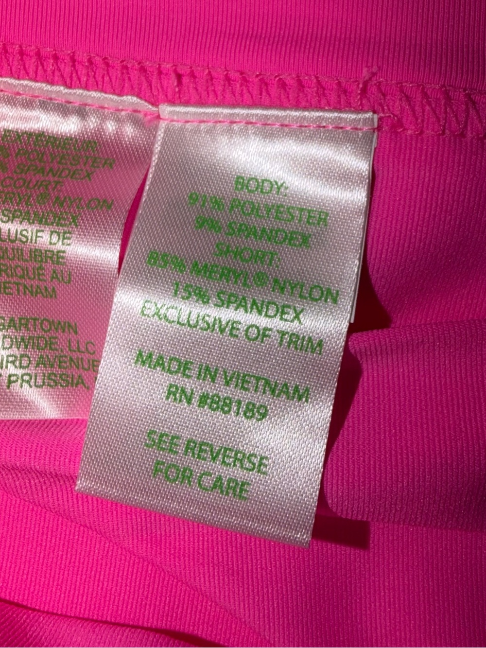 NEW Lilly Pulitzer Monica Skort Pink Isle UPF 50+ Pockets Size 8 MSRP $98 NWT - Picture 9 of 11